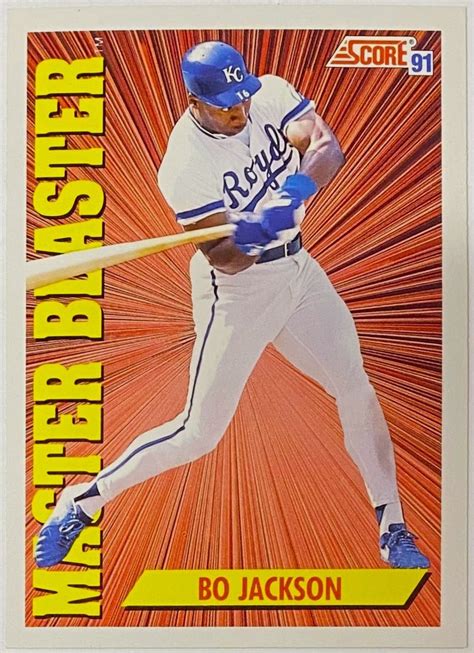 bo jackson royals baseball card|Bo Jackson Kansas City Royals Baseball Trading Cards